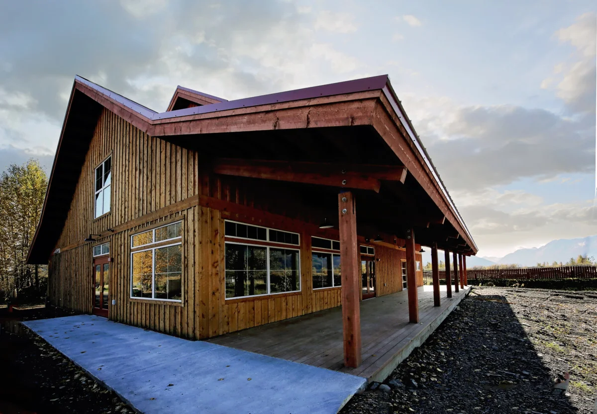 AWCC Bison Education Hall — Alaska Wildlife Conservation Center, Portage, AK