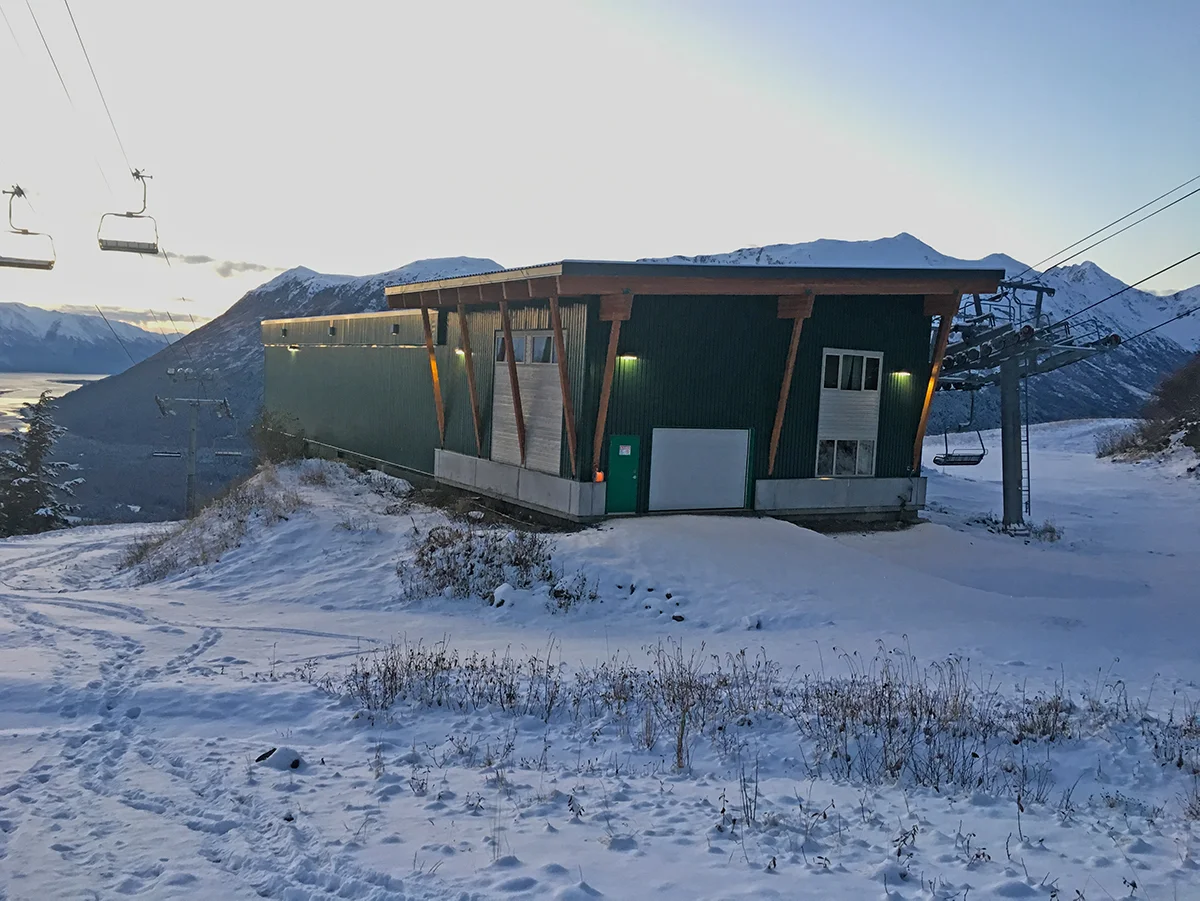 Alyeska Chair 6 Barn — Alyeska Resort, Girdwood, AK