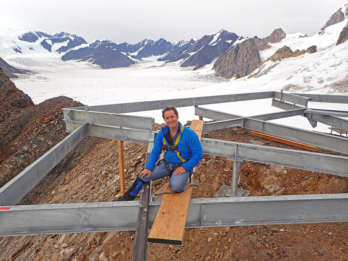 Sheldon Mountain House — Ruth Glacier, Alaska Range, AK